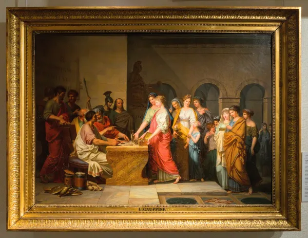 La Générosité des dames romaines