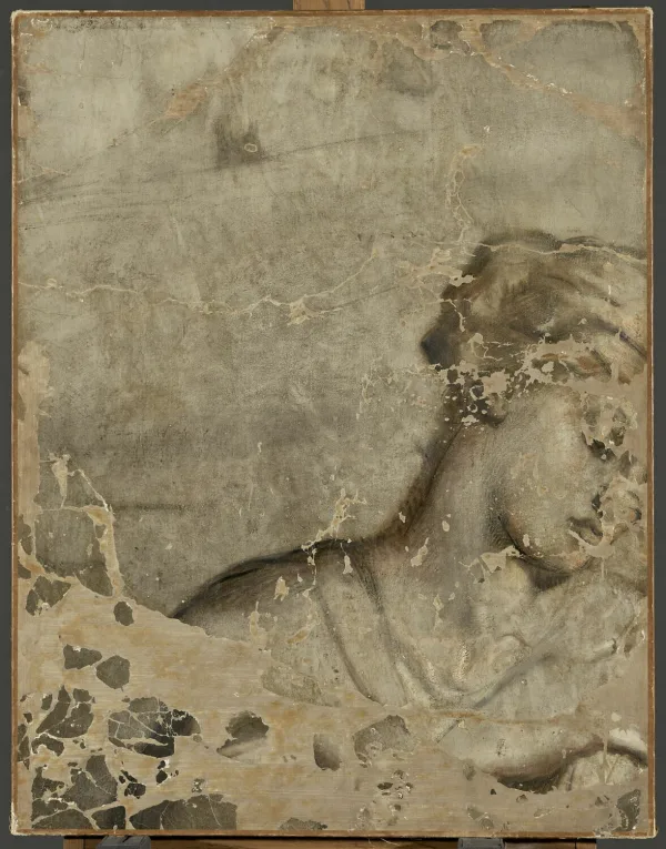 L'Étude. Grisaille.