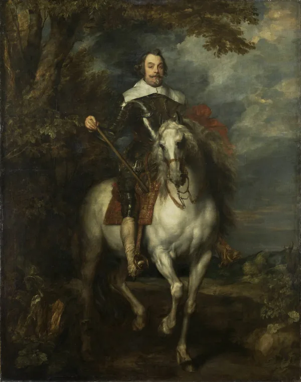 Equestrian portrait of Francisco de Moncada