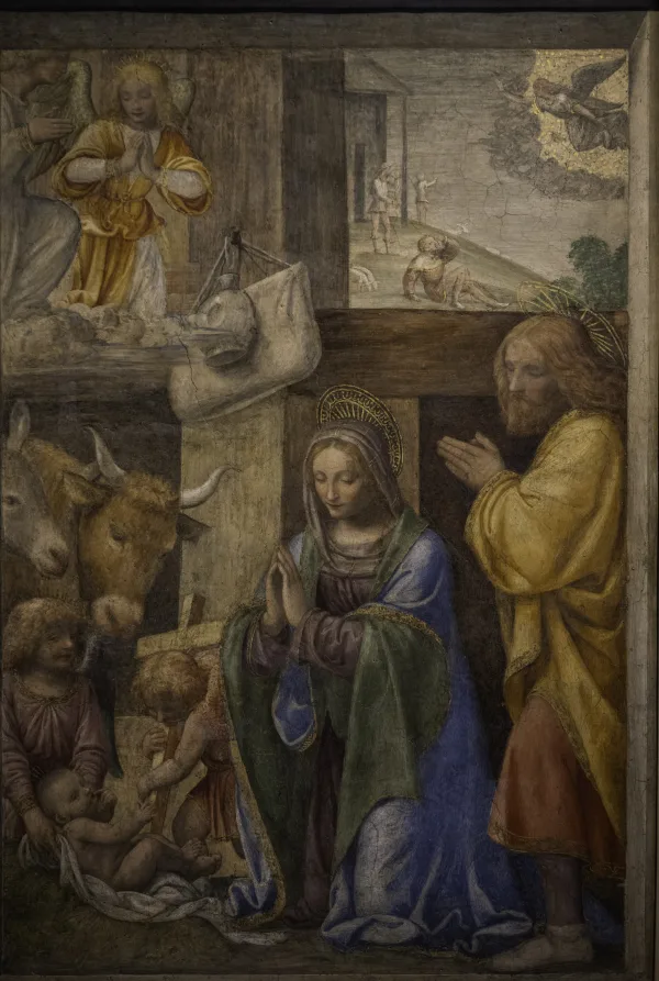 Nativity and Annunciation to the Shepherds