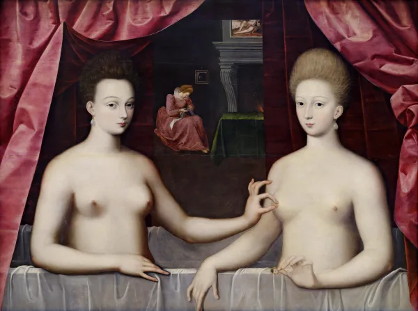 Gabrielle d'Estrées et une de ses sœurs