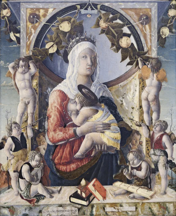 Madonna and Child with Angels