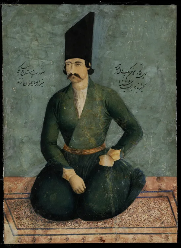 Portrait of Mirza Reza Quli Khan Zand at the age of 25